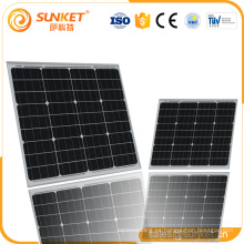 el mejor panel solar del price45 watt equipo del panel solar de 45 vatios con el panel solar 45w 12 voltios CE TUV